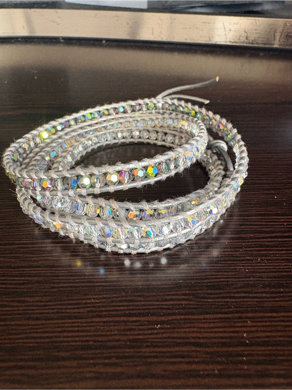Chan Luu 5x gray wrap bracelet - Picture 6 of 6
